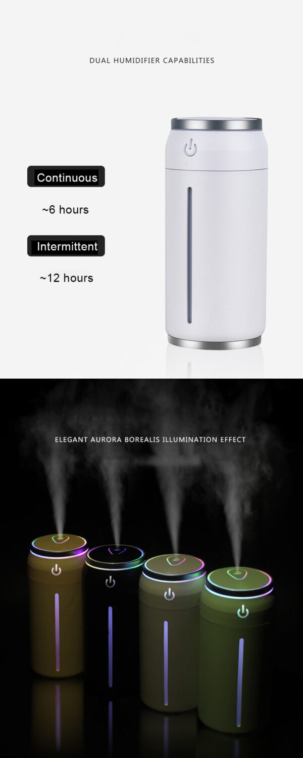 Hot Selling Car Humidifier 220ML Mini USB Aroma Diffuser Wholesale Air Humidificator - Image 14