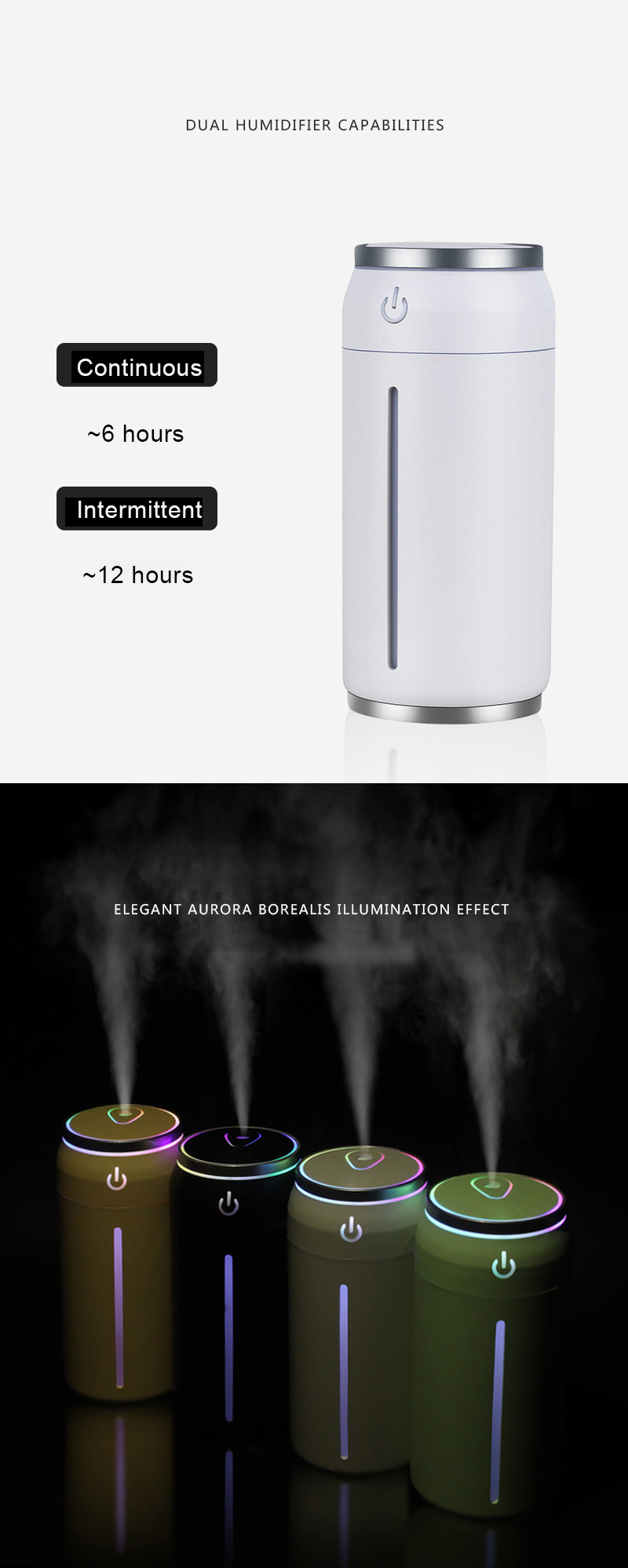 Hot Selling Car Humidifier 220ML Mini USB Aroma Diffuser Wholesale Air Humidificator - Image 14