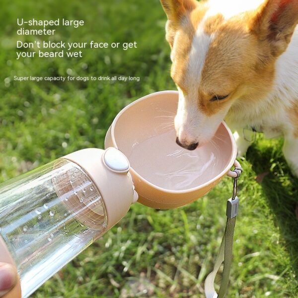 Portable Dog Water Bottle Food And Water Container For Pet Pets Feeder Bowl Outdoor Travel Drinking Bowls Water Dispenser - Image 9