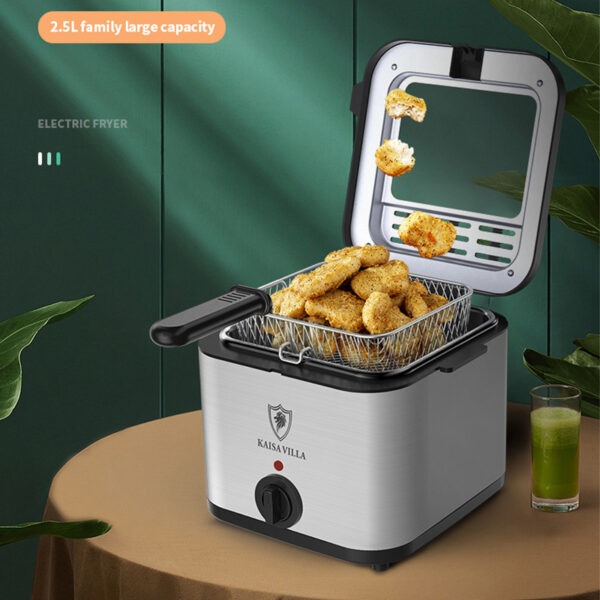 Visual Multifunctional Electric Air Fryer Skewer French Fries Machine - Image 10