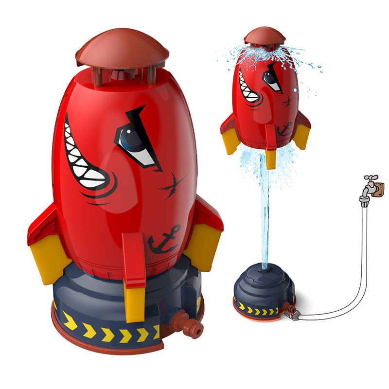 Rocket Launcher Toys Outdoor Rocket Water Pressure Lift Sprinkler Toy  Interaction In Garden Lawn Water Spray Toys For Kids Summer Gadgets - Image 4