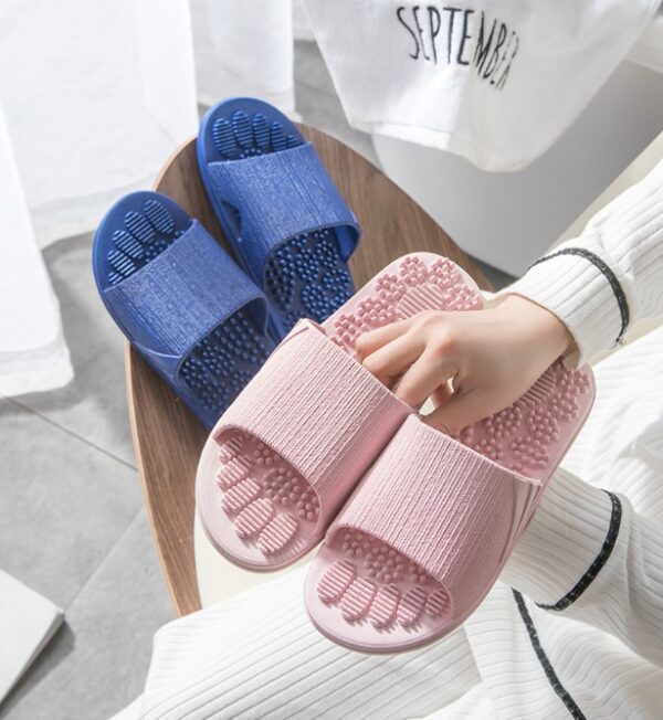 Reflexology Foot Massage Slippers Bath Slippers Tension Relief Acupuncture Feet Massager Household Slipper Foot Health Care - Image 10