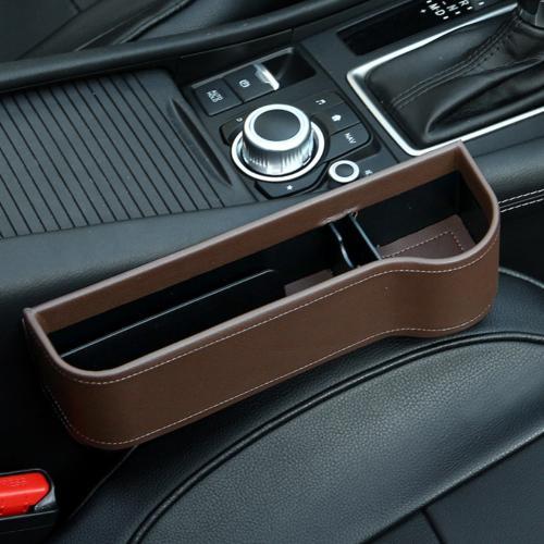 PU Car Organizer Seat Gap Storage Box Car Seat Side Slit for Wallet Phone Coins Cigarette Keys Cards Car Accessories - Image 23