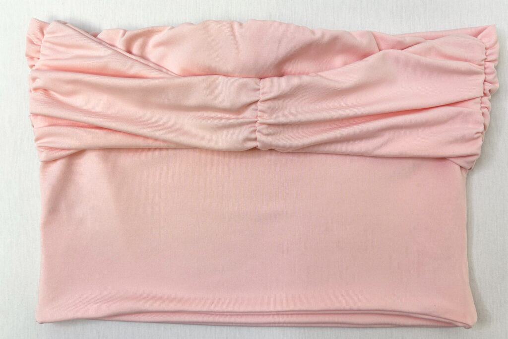 Women's Push-Up Tube Top With Midriff Exposed