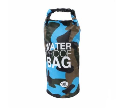 Camouflage waterproof bucket bag beach bag waterproof bucket bag outdoor drifting waterproof bag waterproof bag - Image 23