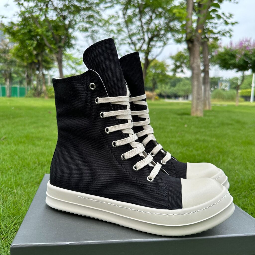 High-top Trendy Brand EuropeanAmerican-style Plus-size Thick-soled Black Unisex Summer Versatile Fashion Shoes