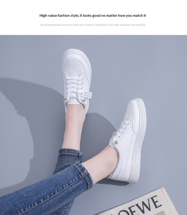 Student Athletic Running Leather-uppers Breathable Casual Shoes - Image 31