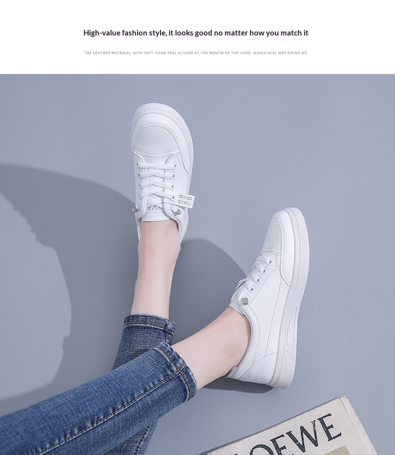 Student Athletic Running Leather-uppers Breathable Casual Shoes - Image 31