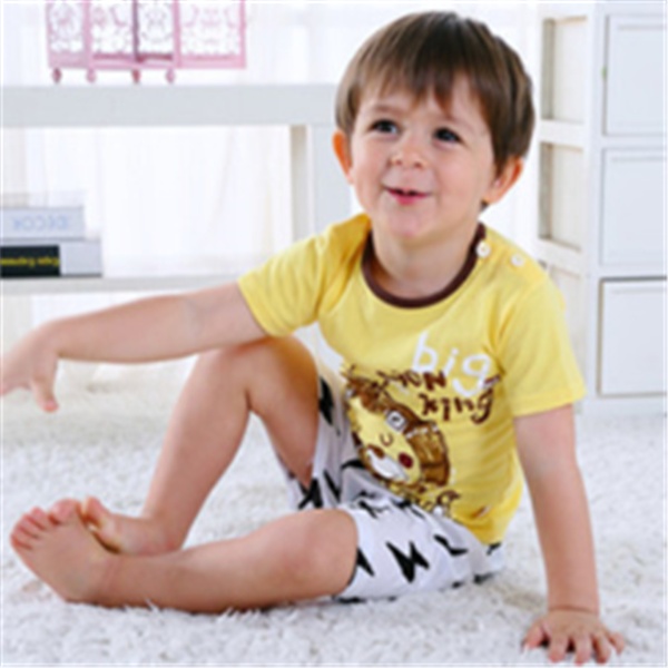 Cartoon Clothing Baby Boy Summer Clothes T-shirt Baby Girl Casual Clothing Sets - Image 29