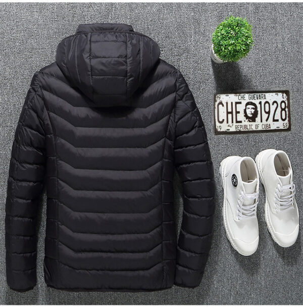 Smart heating cotton jacket USB electric heating jacket - Image 4