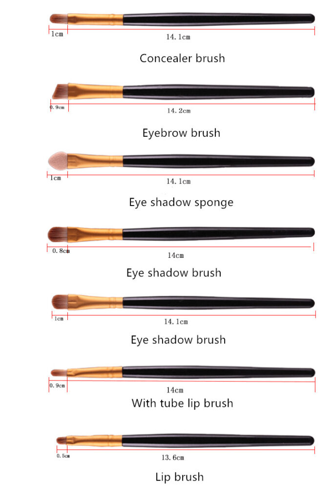 Makeup brush set loose powder brush blush brush eye shadow brush