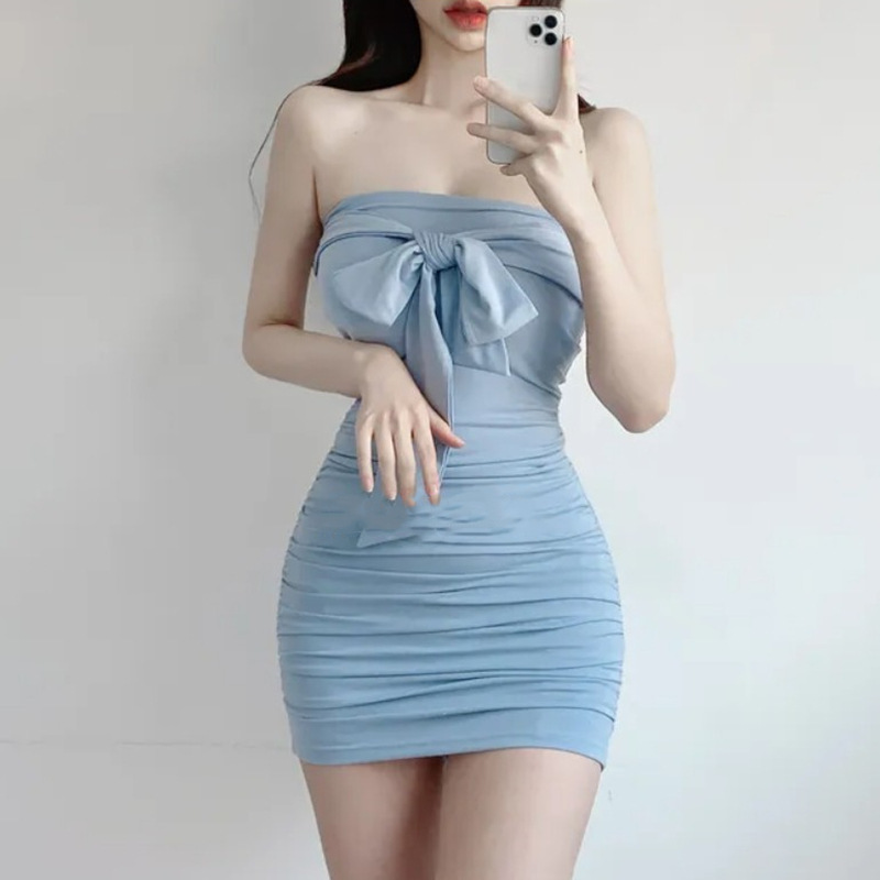 Pure And Seductive Backless Sleeveless Sheath Dress - Image 4
