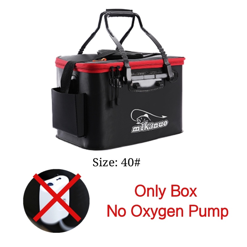 EVA Portable Fishing Bag Folding Thicken Live Fishing Box Tank Bucket Camping Fishing Tackle Fishbox Storage Bag - Image 23