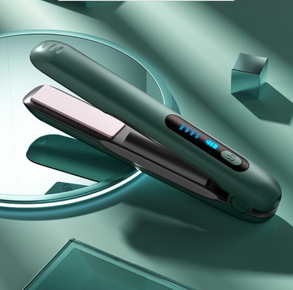 Wireless Hair Straightener Flat Iron Mini 2 IN 1 Roller USB 5000mAh Max 200 Degree Portable Cordless Curler 4 Levels Dry And Wet Uses - Image 39