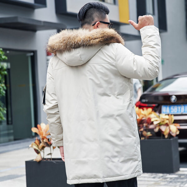 Fat Plus Size Men's Down Jacket - Image 4
