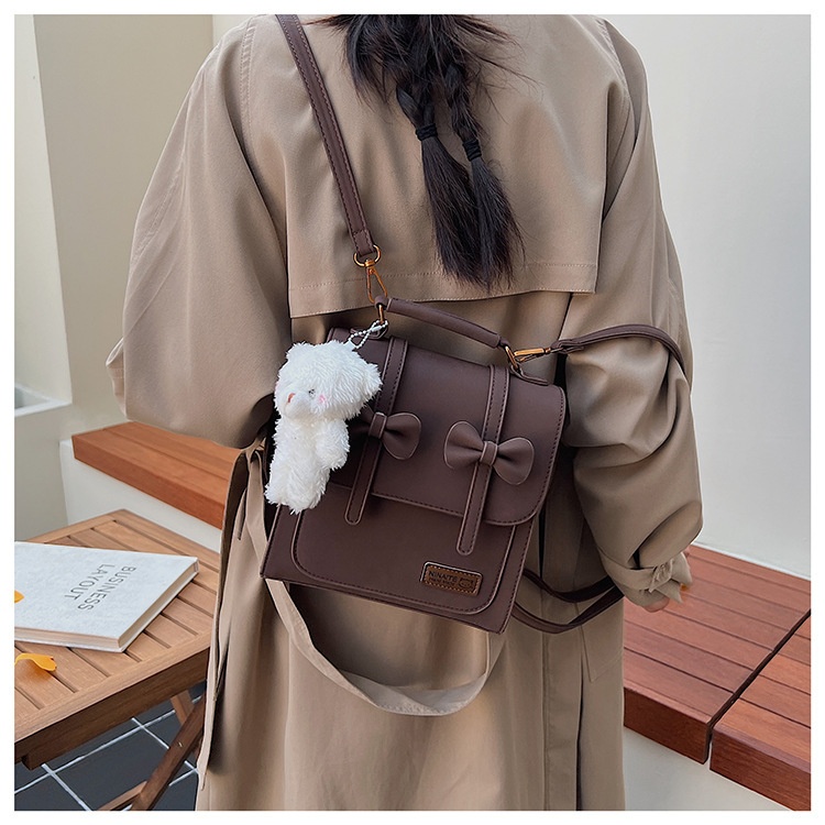 British-style Retro Chic Womens Backpack - Image 12