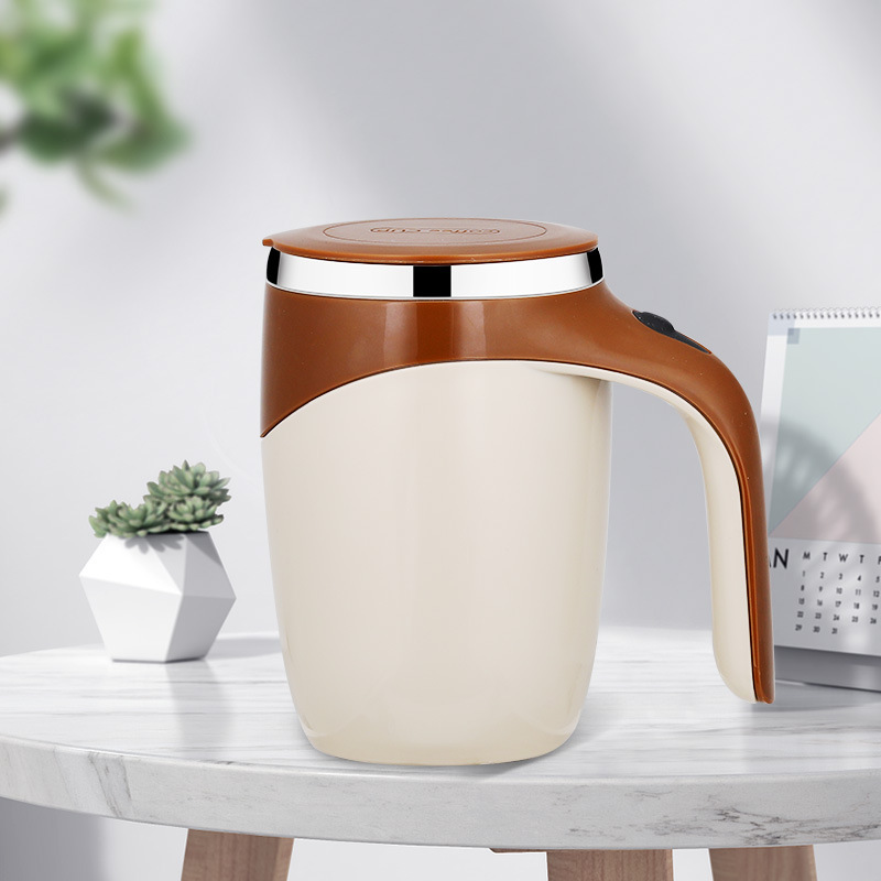 Rechargeable Model Automatic Stirring Cup Coffee Cup High Value Electric Stirring Cup Lazy Milkshake Rotating Magnetic Water Cup - Image 11