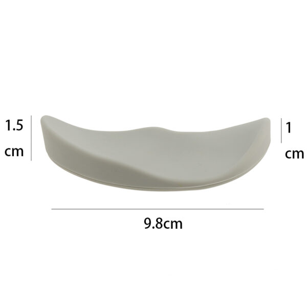 Ergonomic Mouse Wrist Rest Mouse Pads Silicon Gel Non-Slip Streamline Wrist Rest Support Mat Computer Mouse Pad For Office Gaming PC Accessories - Image 22