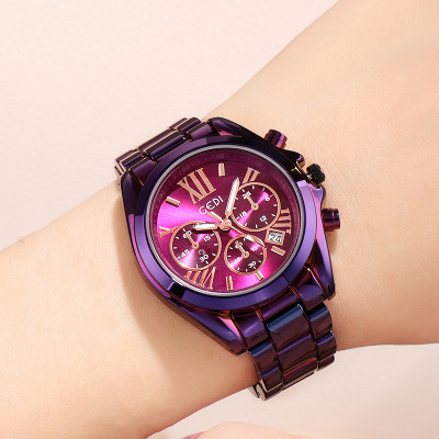 Luxury rose gold women casual watch - Image 6