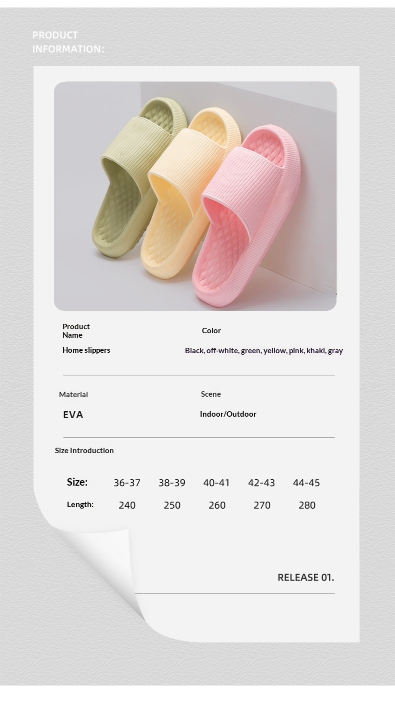 Plus-size Slippers Men's Couple Sandals Fashionable - Image 21
