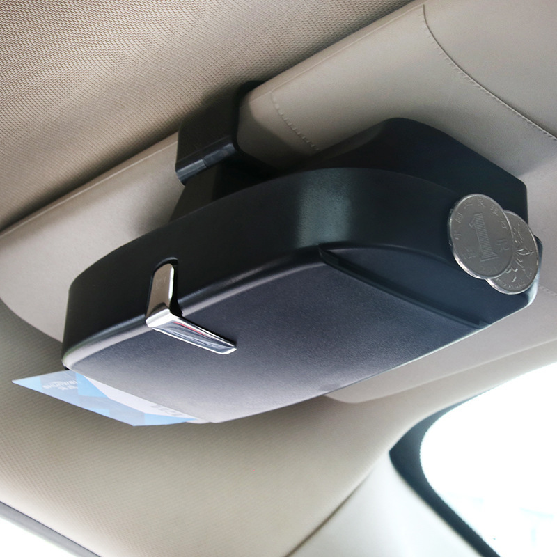 Car glasses case car sun visor bill glasses clip - Image 1