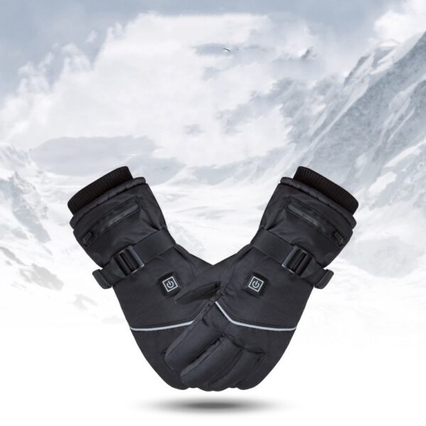 Outdoor Cycling Skiing Electrically Heated Gloves - Image 4
