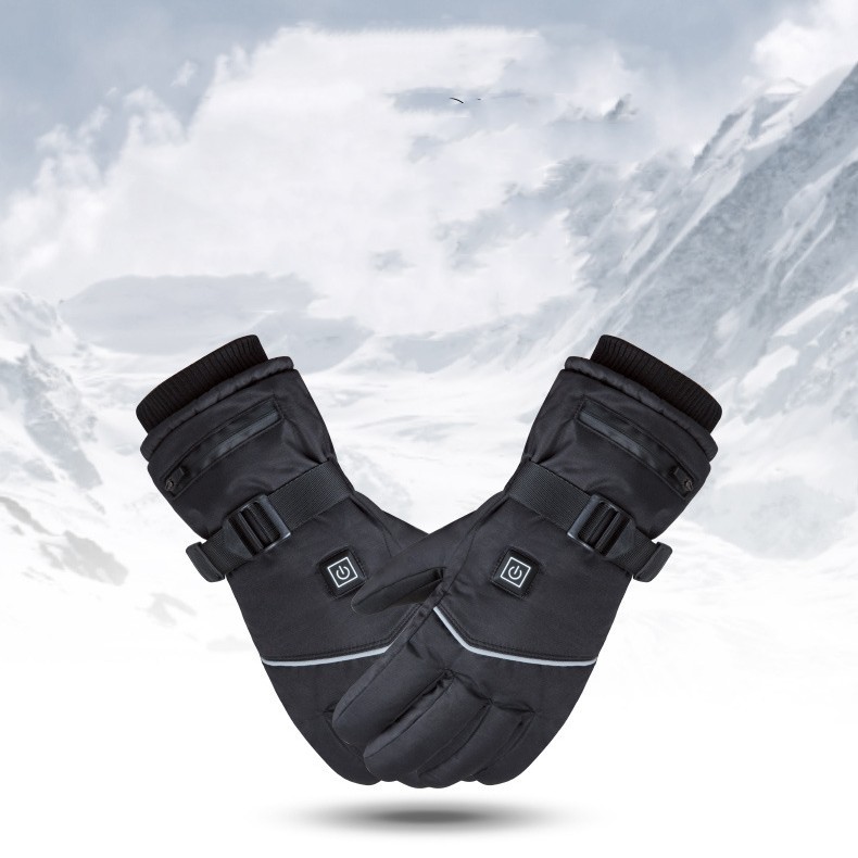 Outdoor Cycling Skiing Electrically Heated Gloves - Image 4