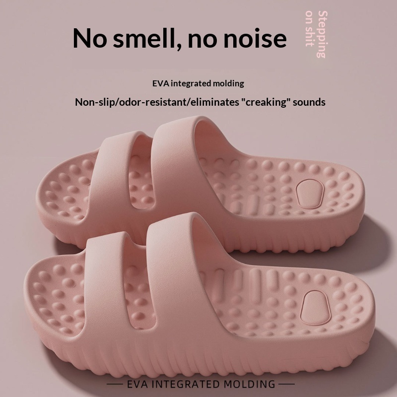 Thick-soled Massage Slippers Indoor Home Use Non-slip And Quiet EVA Material Deodorizing - Image 31