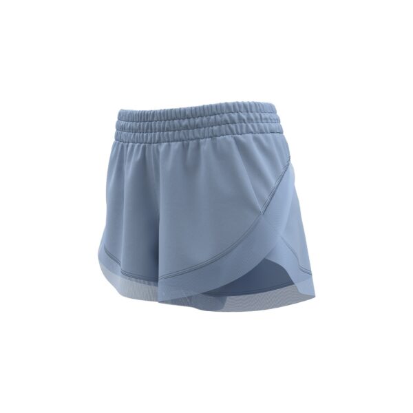 Workout Fitness Shorts, Seamless Bare-feel Yoga Shorts With Pockets - Image 6