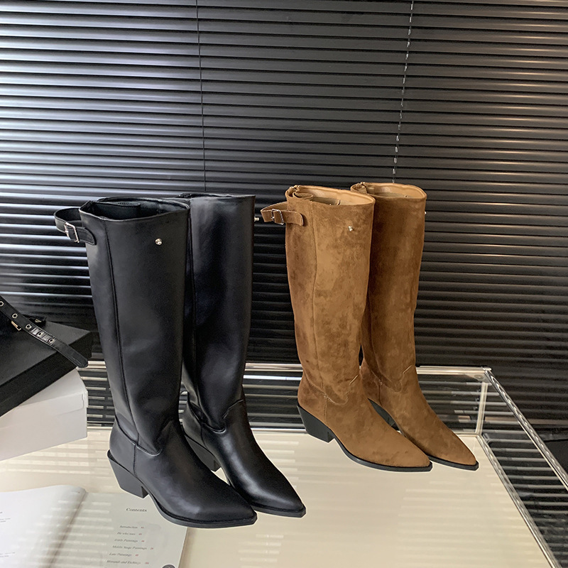 European And American-style High Boots For Women - Image 4