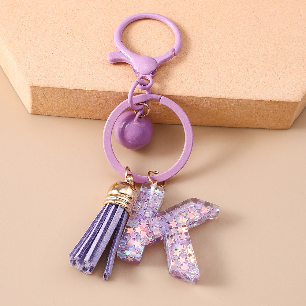 Fashionable Design Bell Tassel Keychain - Image 15