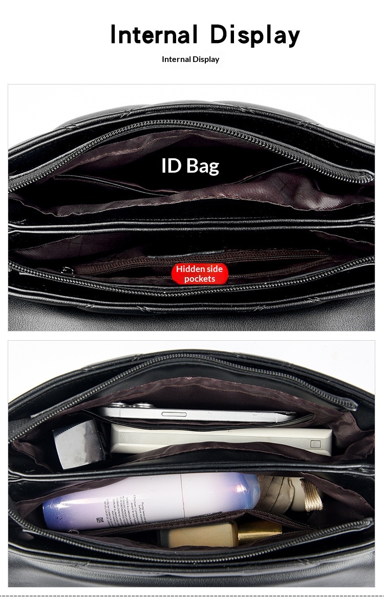 Ladies' Handheld Cross Shoulder Bag - Image 11
