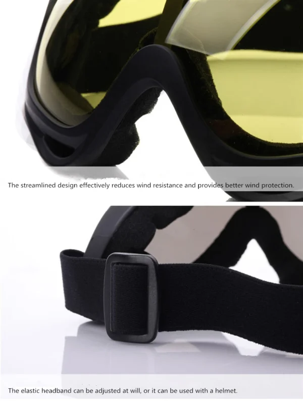 X400 Windshield Sand Goggles For Motorcycles - Image 10