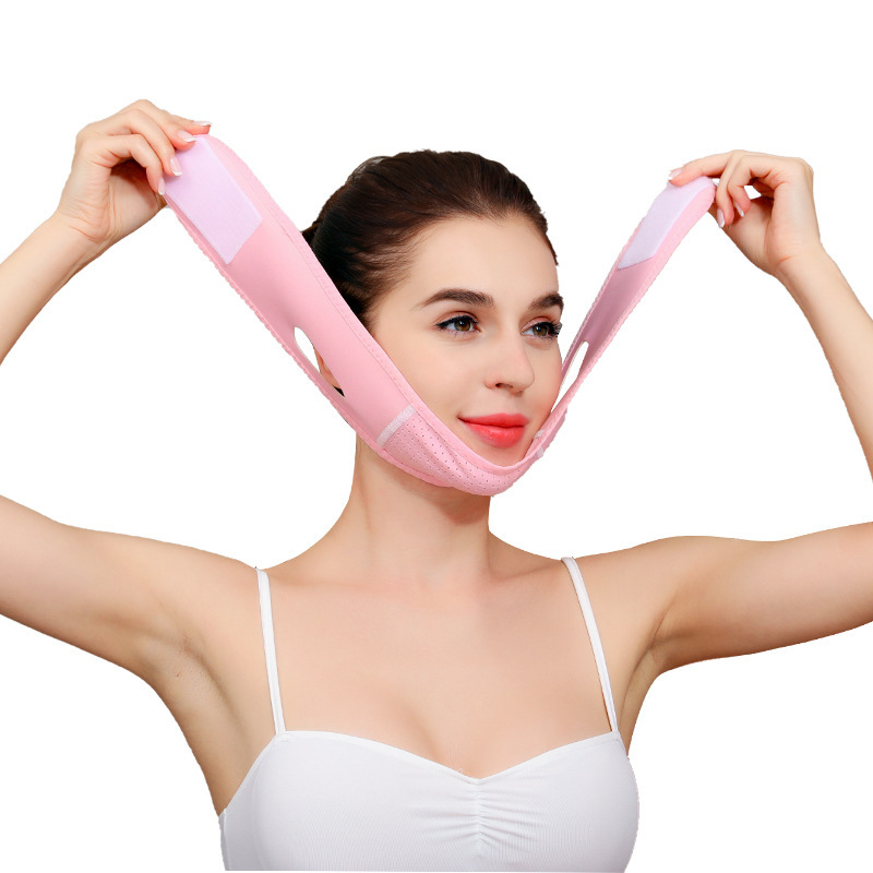 Face Slim V-Line Lift Up Mask Cheek Chin Neck Slimming Thin Belt Strap Beauty Delicate Facial Thin Face Mask Slimming Bandage - Image 2