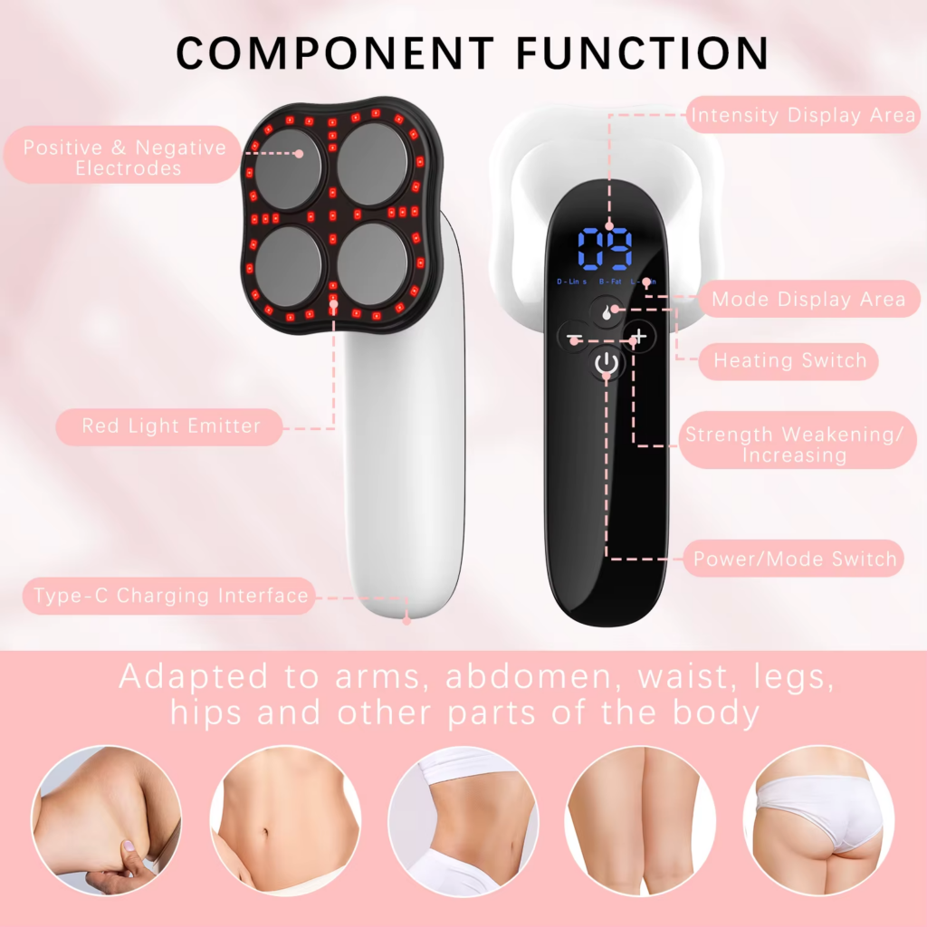 New Slimming Body Beauty Device Burns Fat And Reduces Fat Massager Ens Micro Current Beauty Device