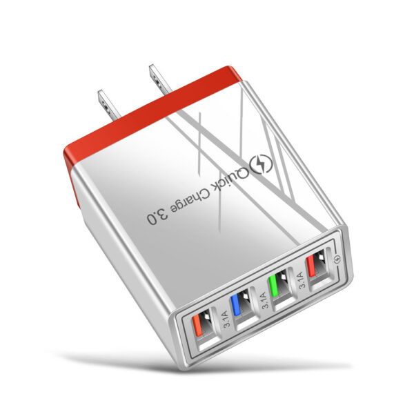 USB Charger Quick Charge 3.0 4 Phone Adapter For Tablet Portable Wall Mobile Charger Fast Charger - Image 51