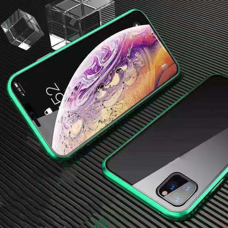 Double-sided glass magnetic king mobile phone case no anti-peep function - Image 59