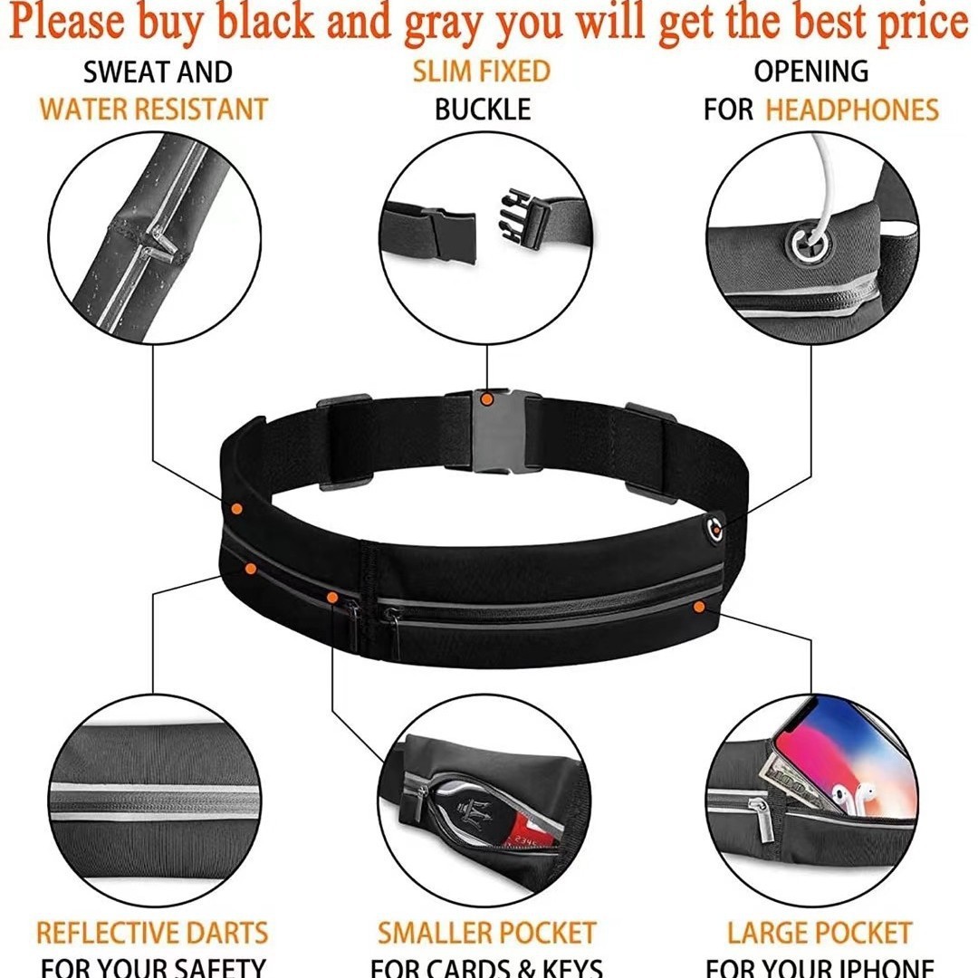 Running Invisible Waist Bag Sports - Image 5