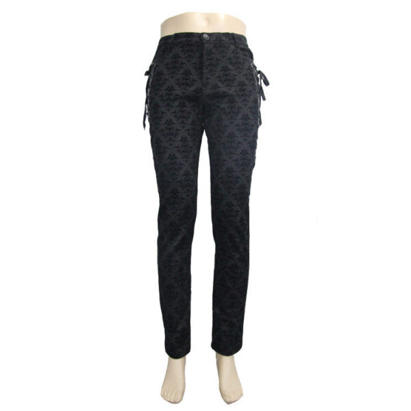 Men's Palace-Style Retro High-Waist Thick Casual Trousers - Image 10