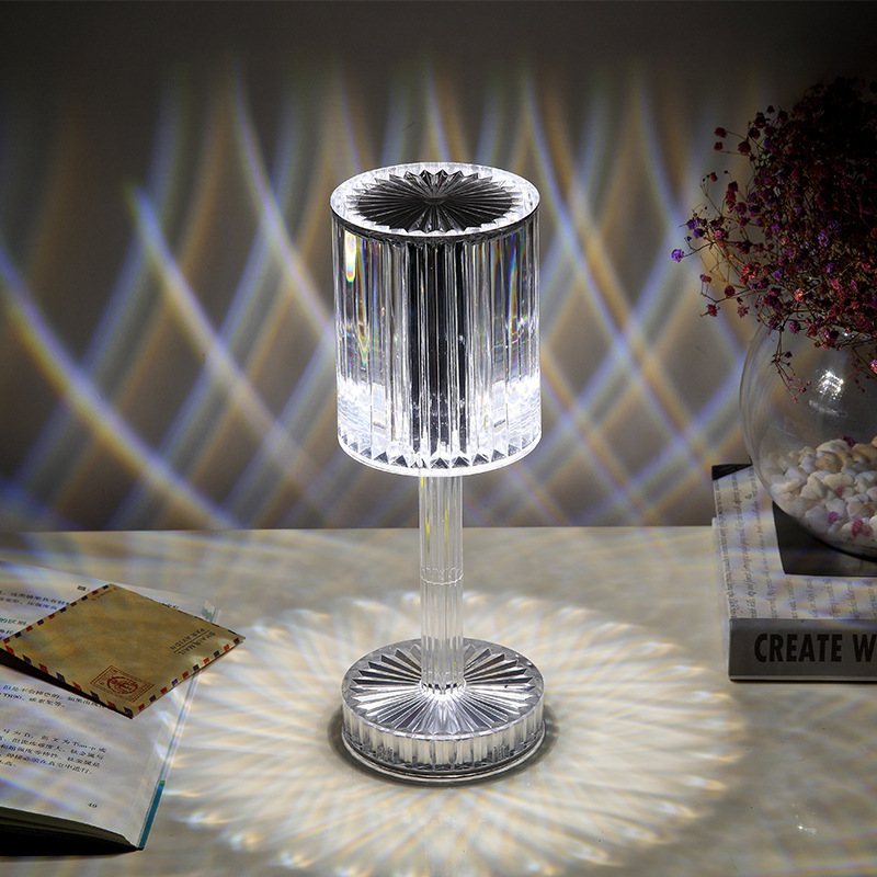 New Crystal Table Lamp Hotel Decoration Diamond Romantic Warm Led For Home Decor Romantic Gift Night Light - Image 9