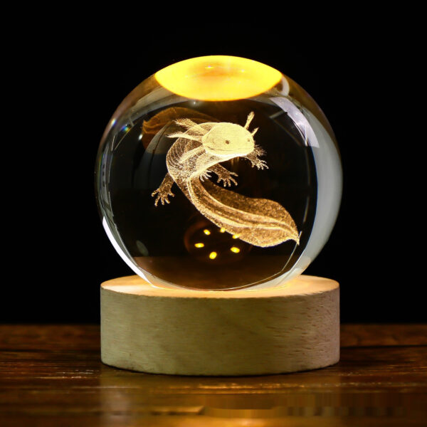 Luminous Starry Sky And Planets Moon Moon Crystal Ball Small Night Lamp Projection Ambience Light Creative Gift New Strange Gift - Image 29