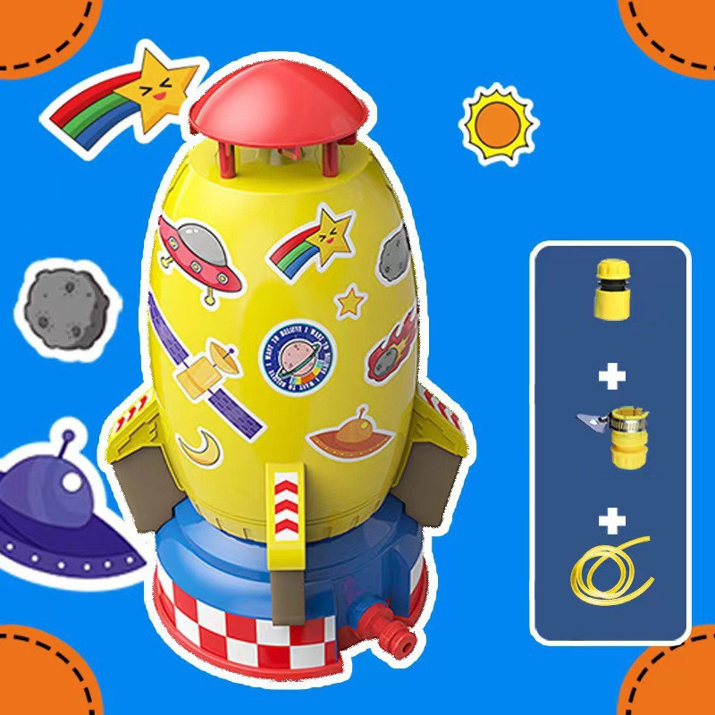 Rocket Launcher Toys Outdoor Rocket Water Pressure Lift Sprinkler Toy  Interaction In Garden Lawn Water Spray Toys For Kids Summer Gadgets - Image 33