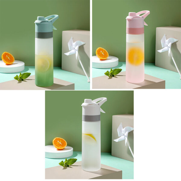 Spray Water Bottle For Girls Outdoor Sport Fitness Water Cup Large Capacity Spray Bottle Drinkware Travel Bottles Kitchen Gadgets - Image 27