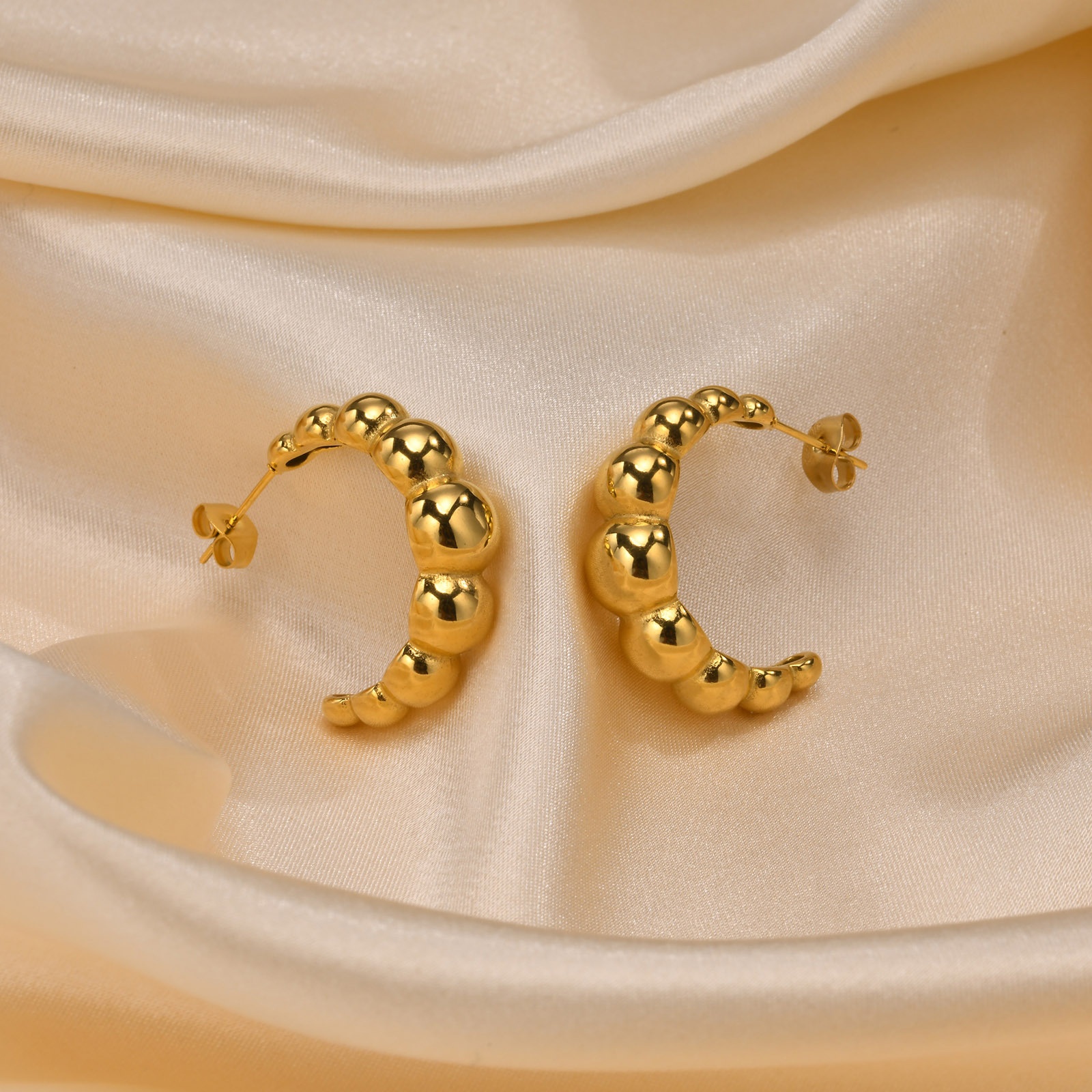 Elegant All-match Stainless Steel Earrings - Image 21