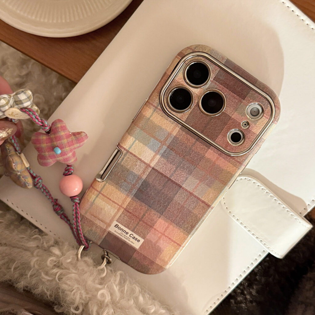 Fabric-Star Electroplated Shatter-Resistant Phone Case