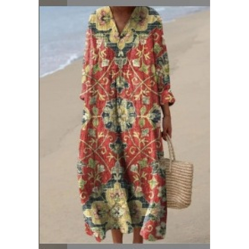European And American Style Shirt Dress For Women - Image 8