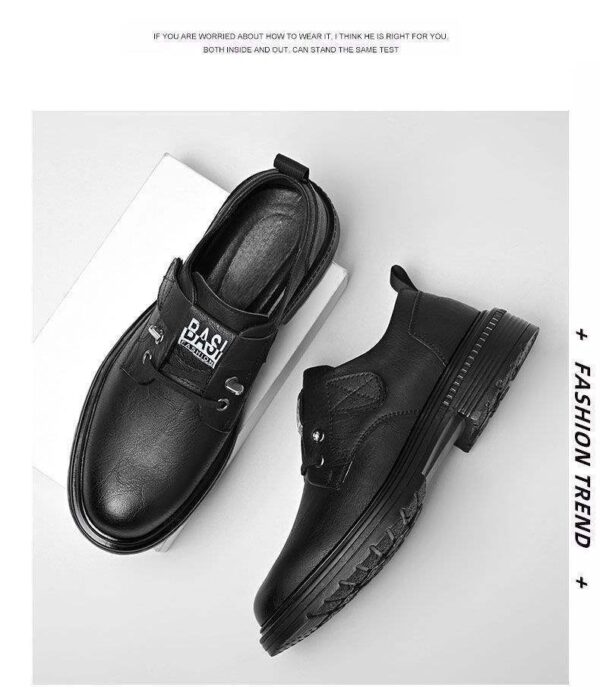 Men's British-style Workwear Trendy Breathable Casual Shoes - Image 10