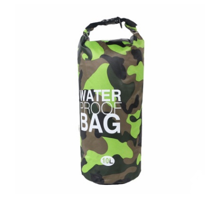 Camouflage waterproof bucket bag beach bag waterproof bucket bag outdoor drifting waterproof bag waterproof bag - Image 12