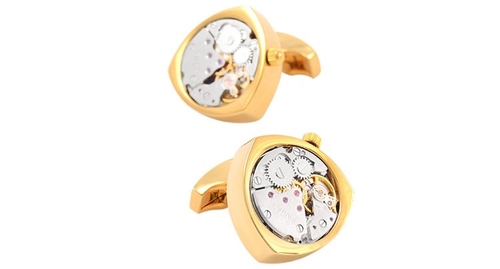 Rotor Motors Watch Engine Cufflinks - Image 3