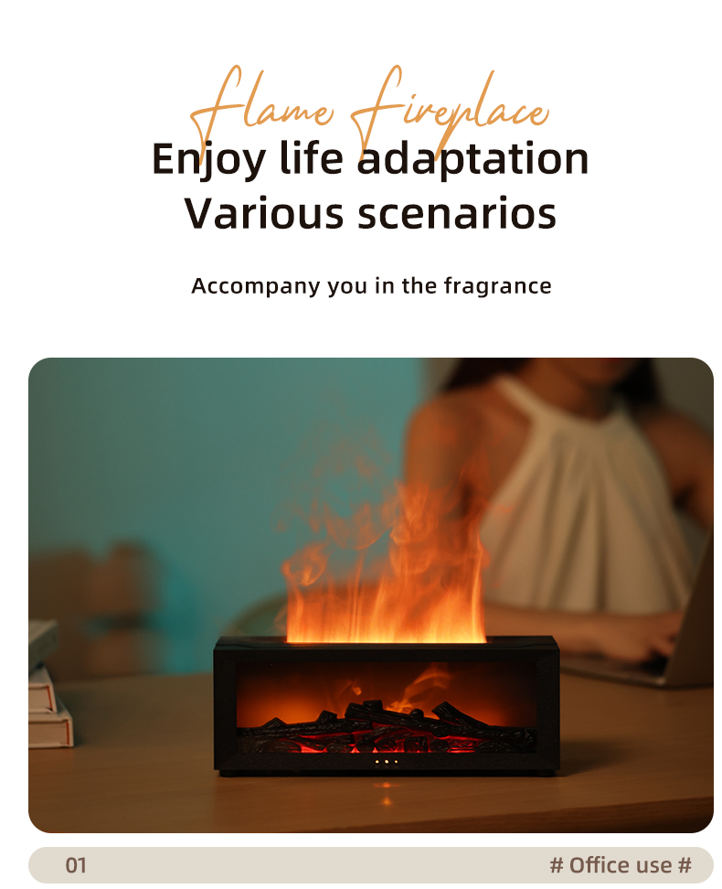 Fireplace Simulation Flame Aromatherapy Machine - Image 30